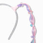 Claire&#39;s Club Ombre Bubble Braid Faux Hair Headband,