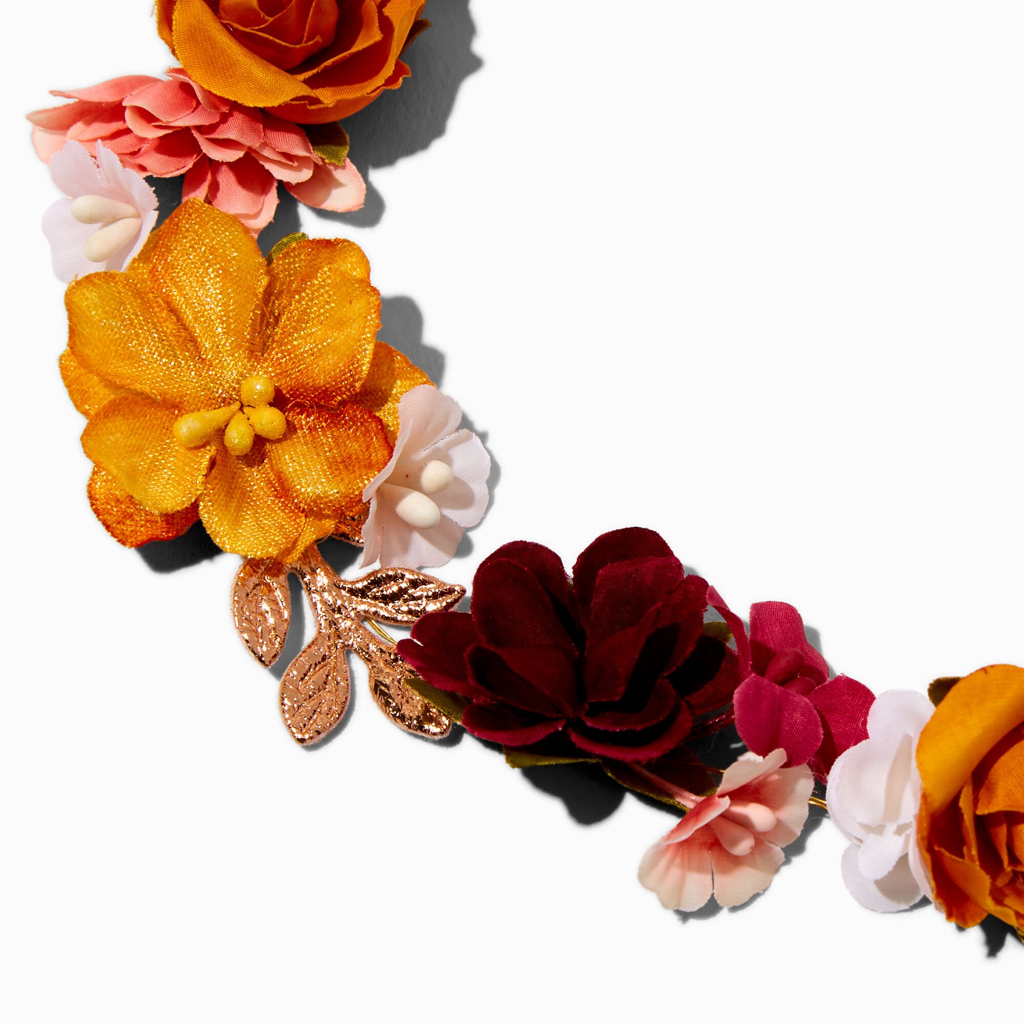Ornement pour cheveux fleur d'automne,