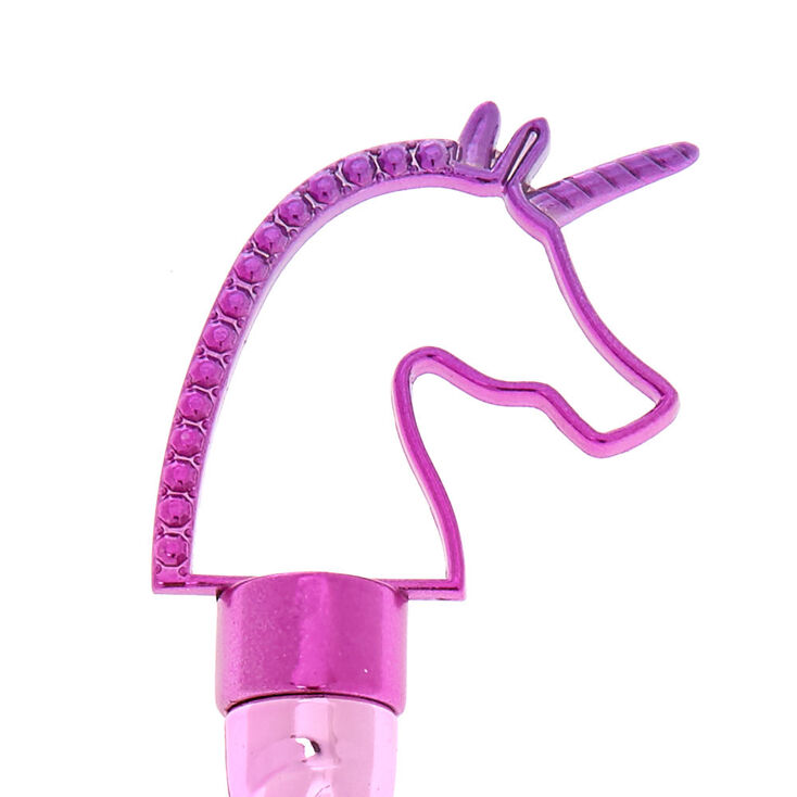 Stylo licorne rose,