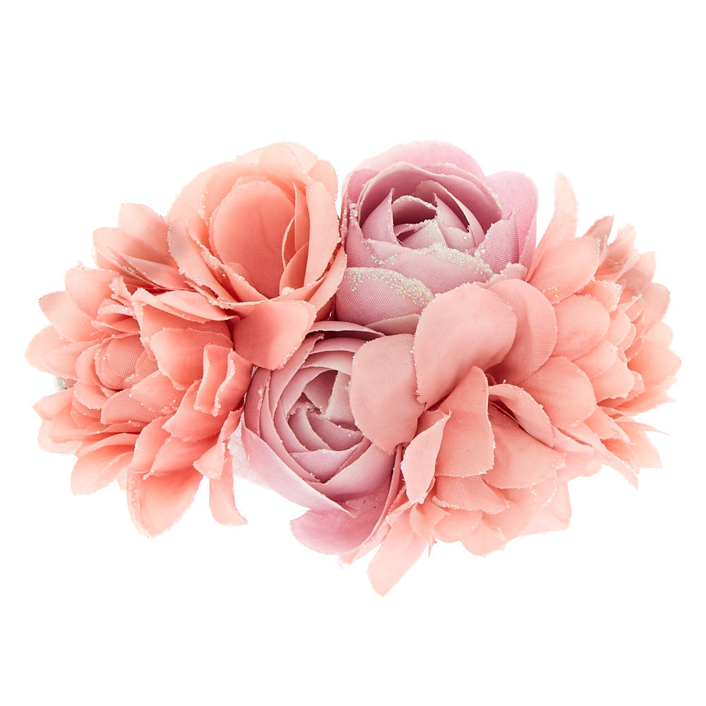 floral hair barrette