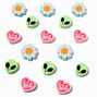 Alien Retro Erasers - 15 Pack,