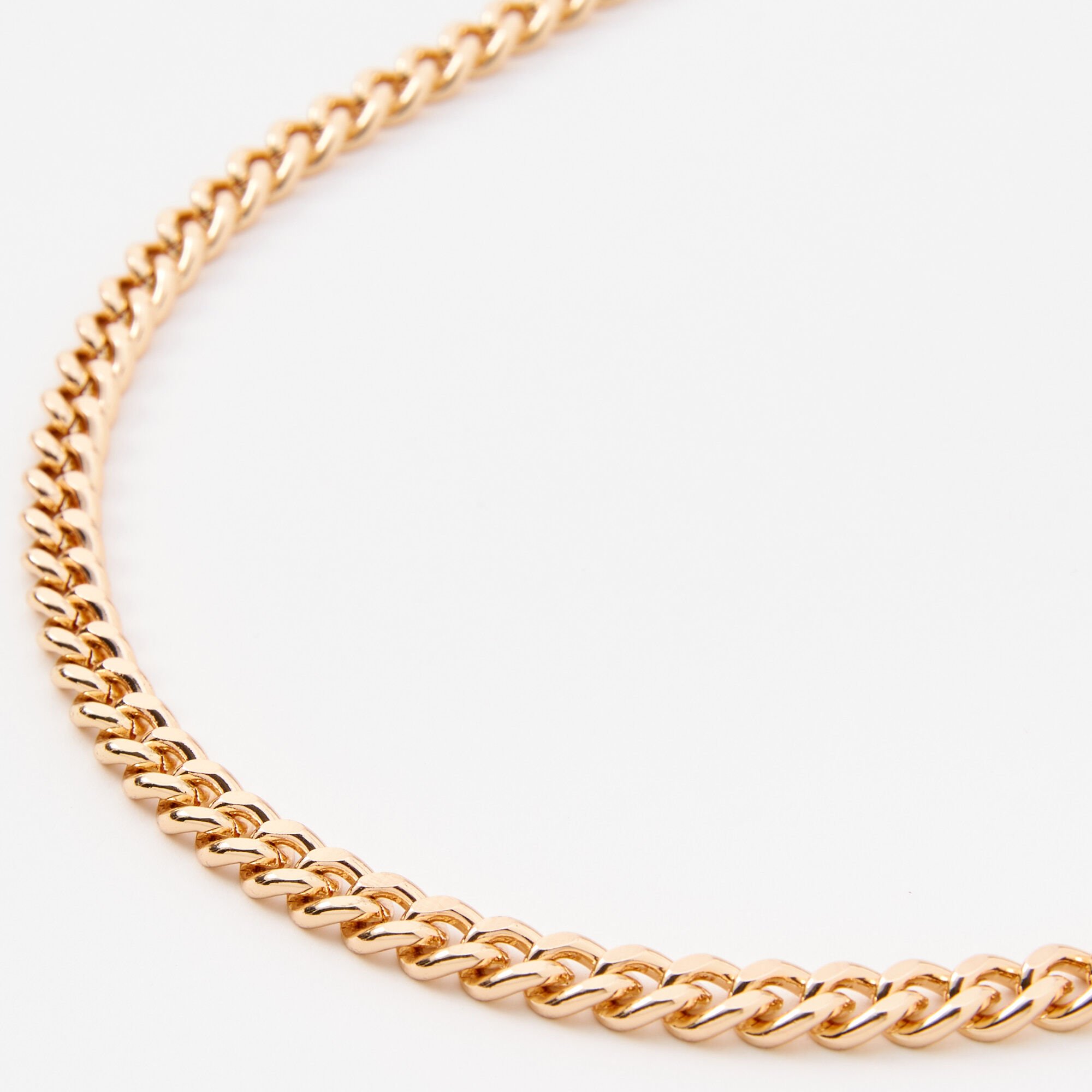 View Claires Tone Cuban Chain 20 Necklace Gold information