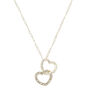 Linked Heart Pendant Necklace,