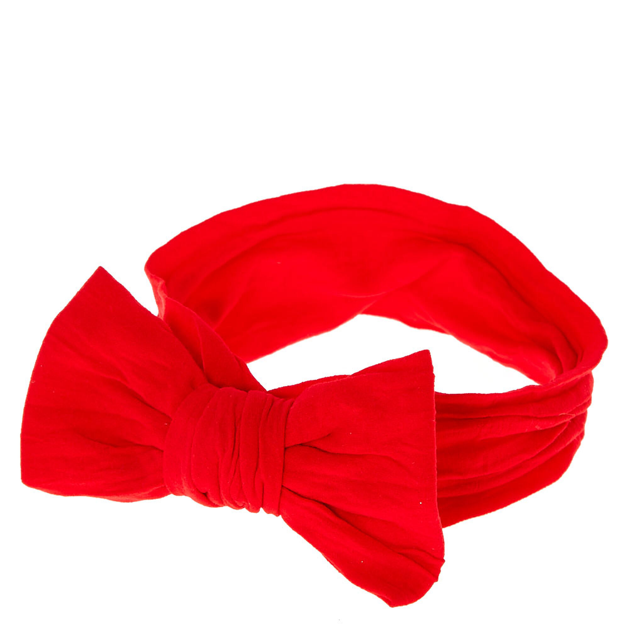 Bandeau à noeud papillon rouge pour enfants