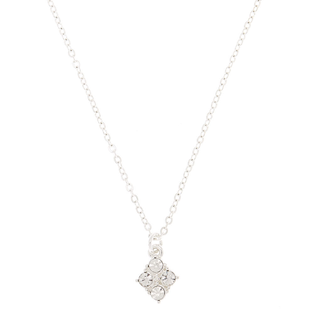 Claire's diamond necklace sale