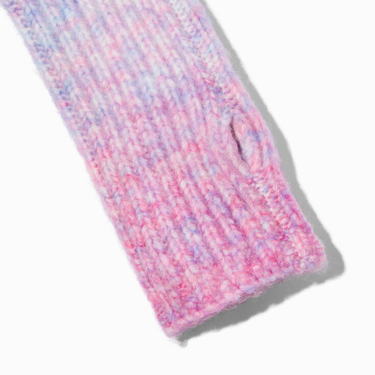 Pastel Tie Dye Arm Warmers,