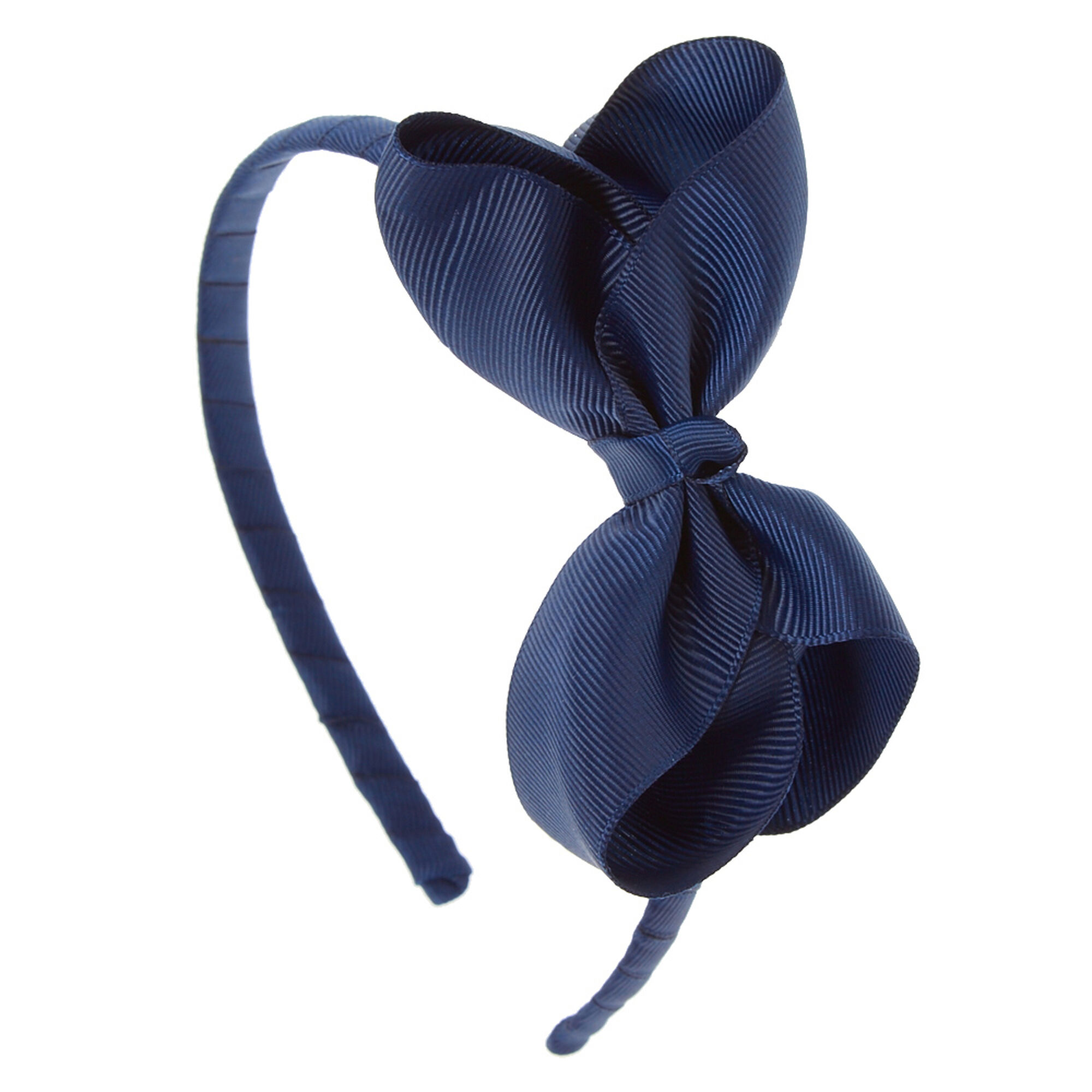 Kids Navy Bow  Headband  Claire s US