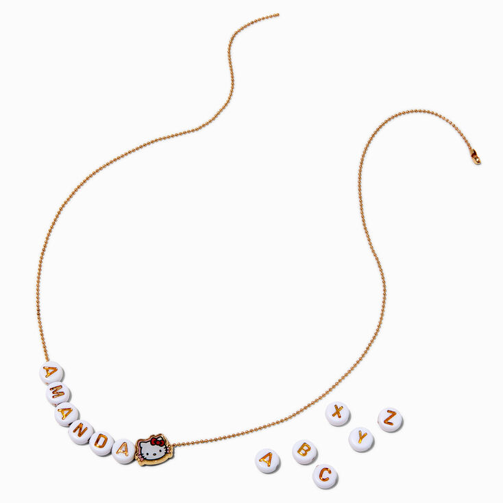 Hello Kitty&reg; And Friends Personalized Bead Necklace,
