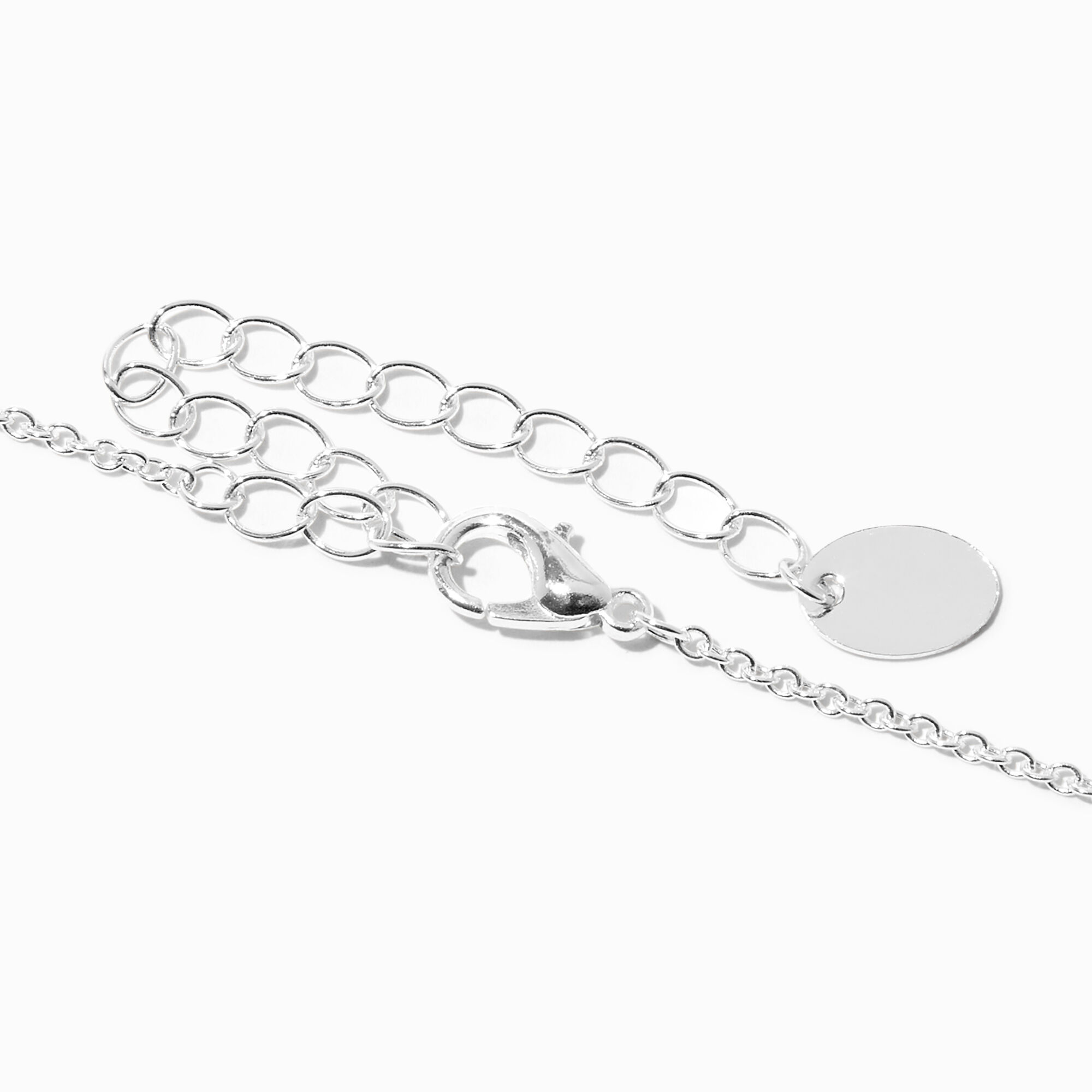 Lot boucles d’oreilles et collier cœur brisé noir (lot de 2),