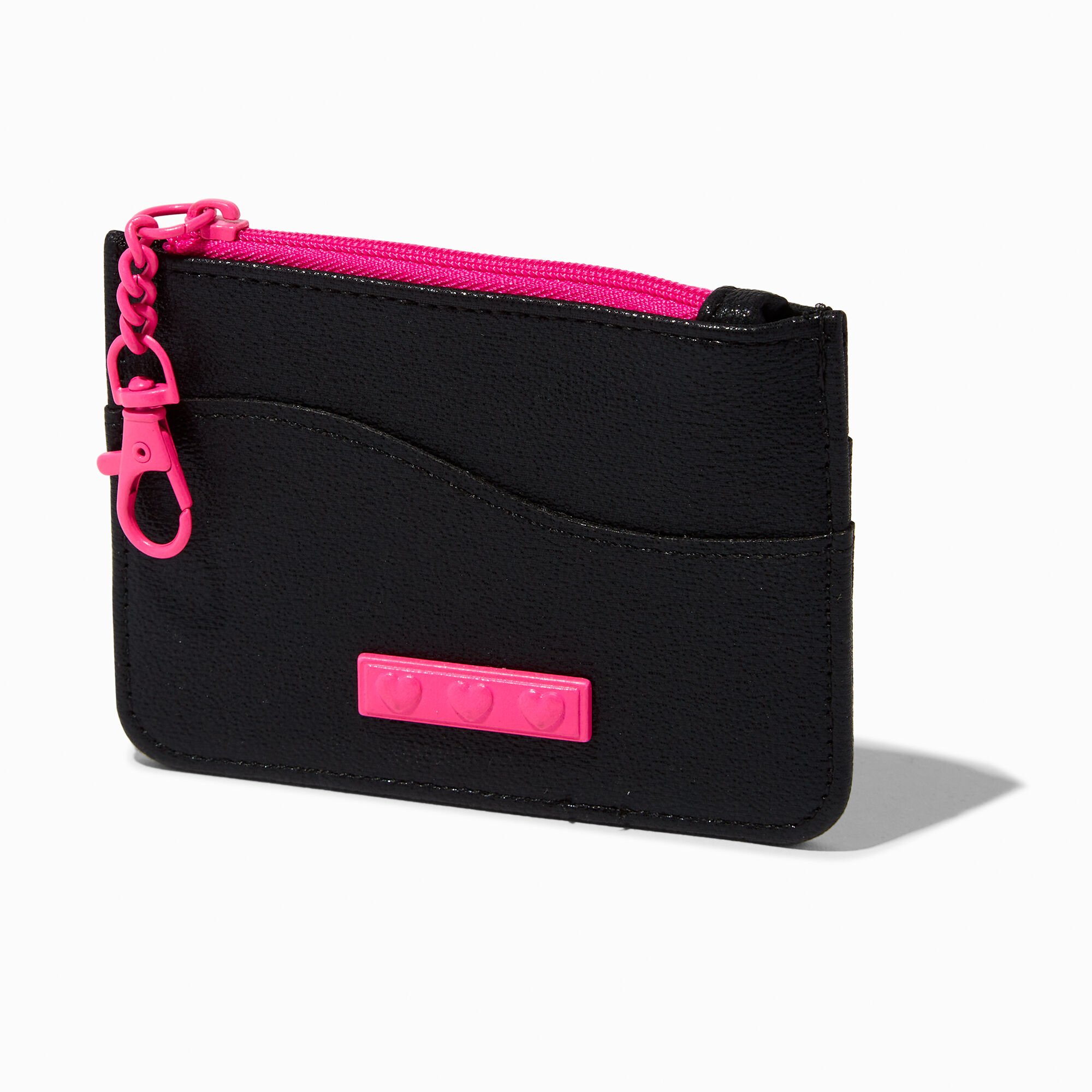 Claire's Porte-monnaie pour cartes noire