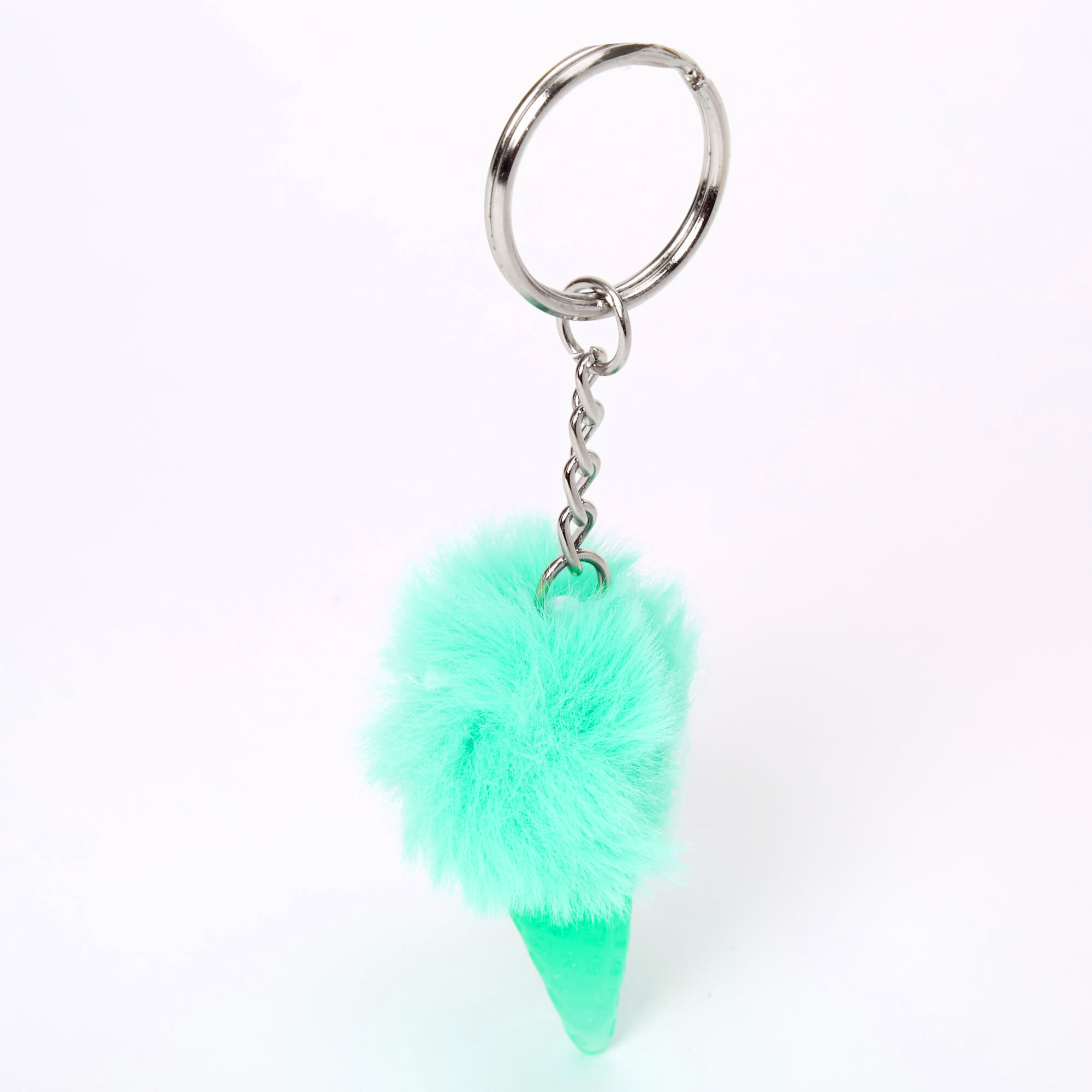 Porte-clés best friends cornets de glace en peluche fluo - Lot de 3,