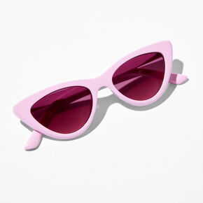 Retro Cat Eye Sunglasses - Blush Pink,