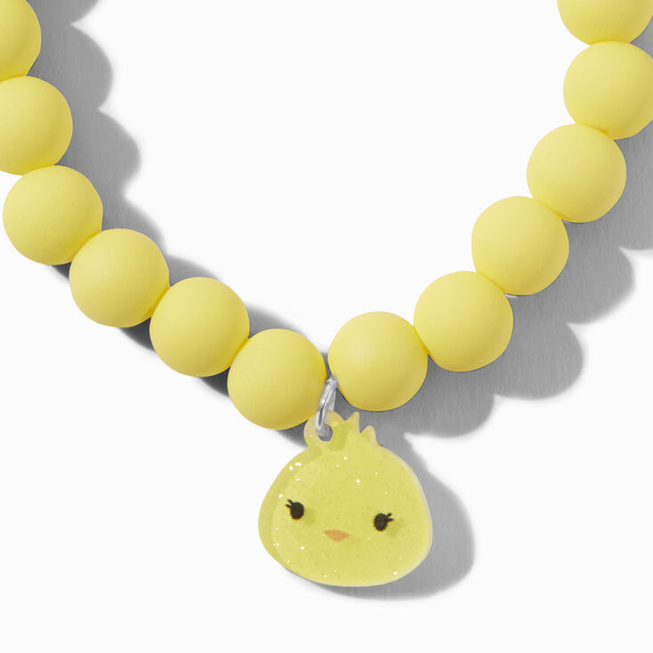 Claire&#39;s Club Easter Matte Beaded Stretch Bracelets - 3 Pack,