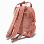 Pink Corduroy Backpack,