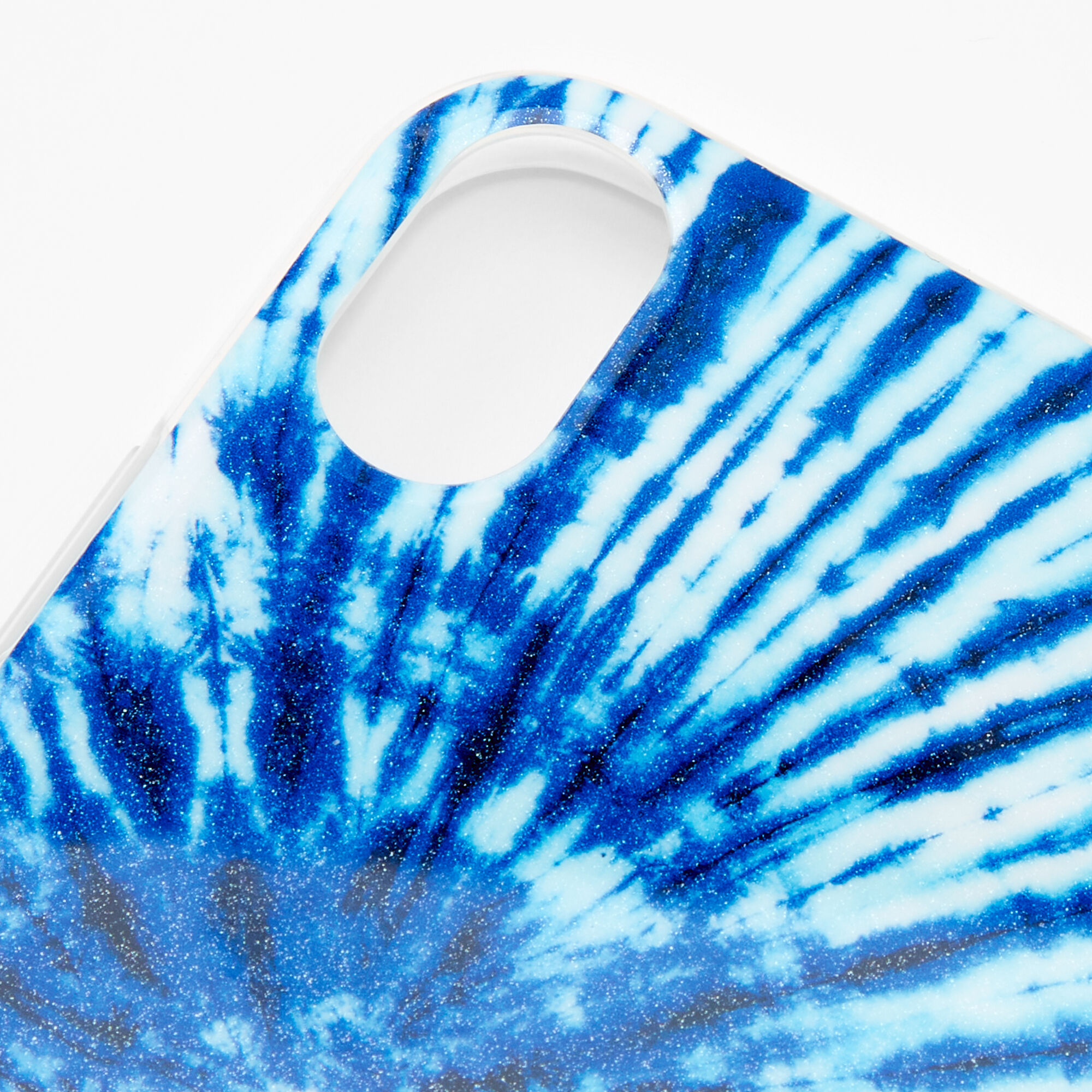 Navy Tie Dye Phone Case - Fits iPhone XR,