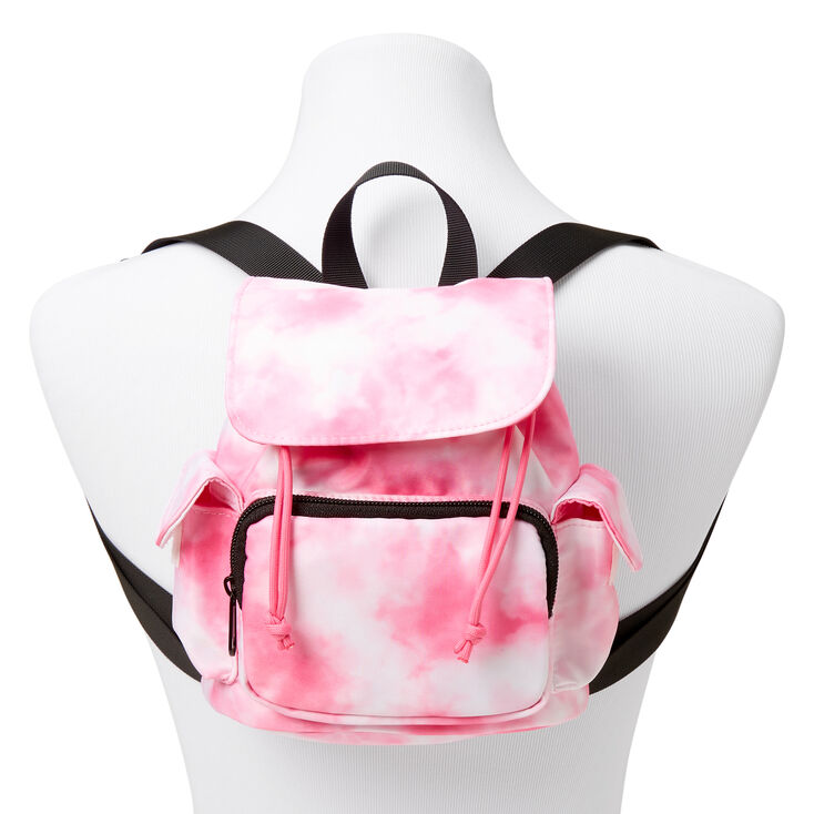 Tie Dye Mini Backpack - Pink,