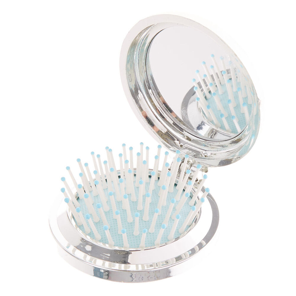 ©Disney Frozen 2 True to Myself Compact Hairbrush - Silver,