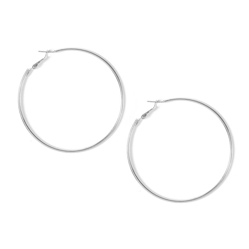 fake hoop earrings claire's