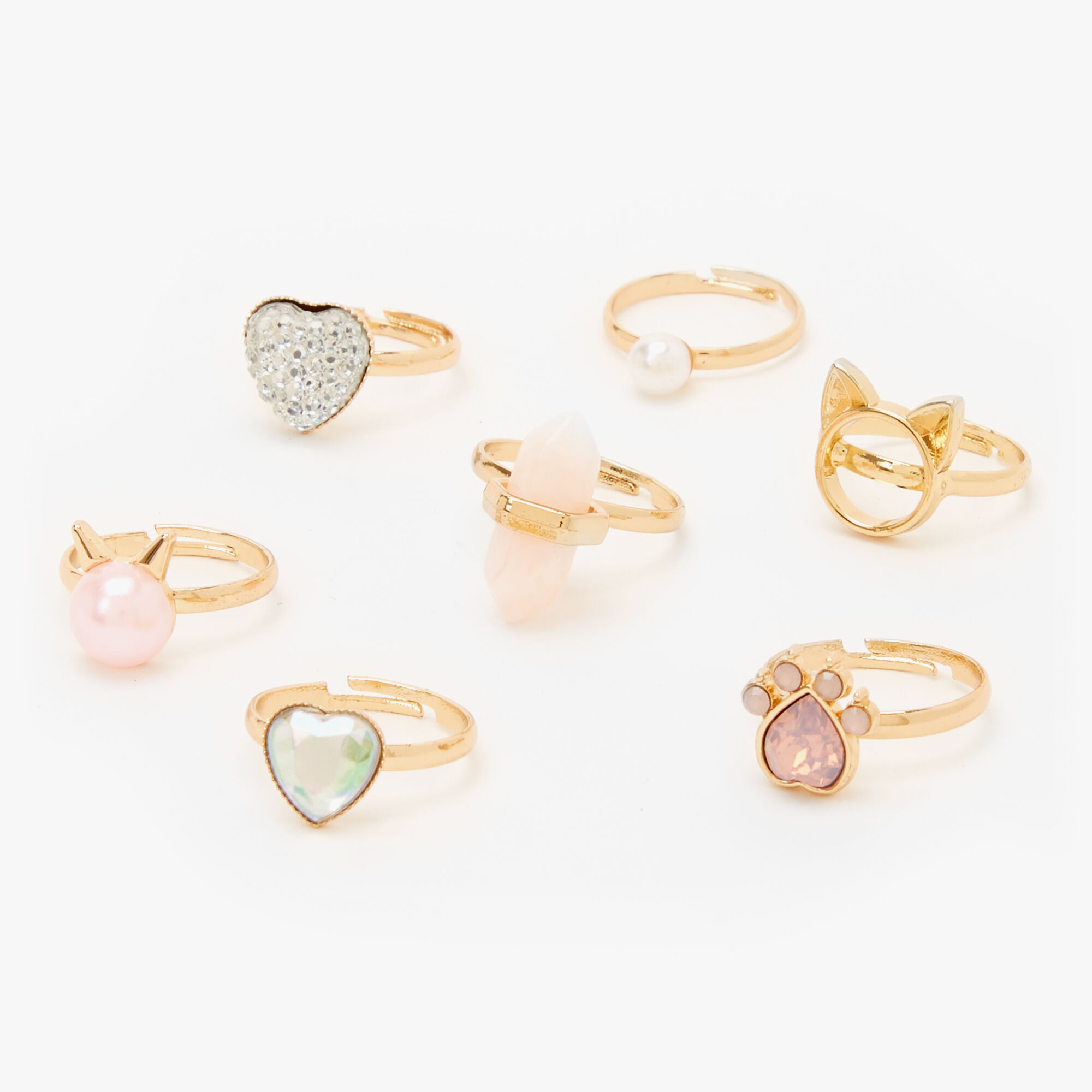 Claires shop accessories rings