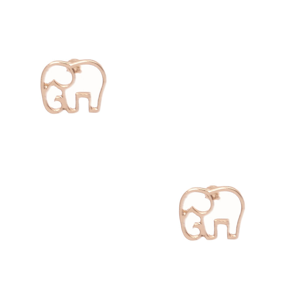 Claire's elephant earrings deals