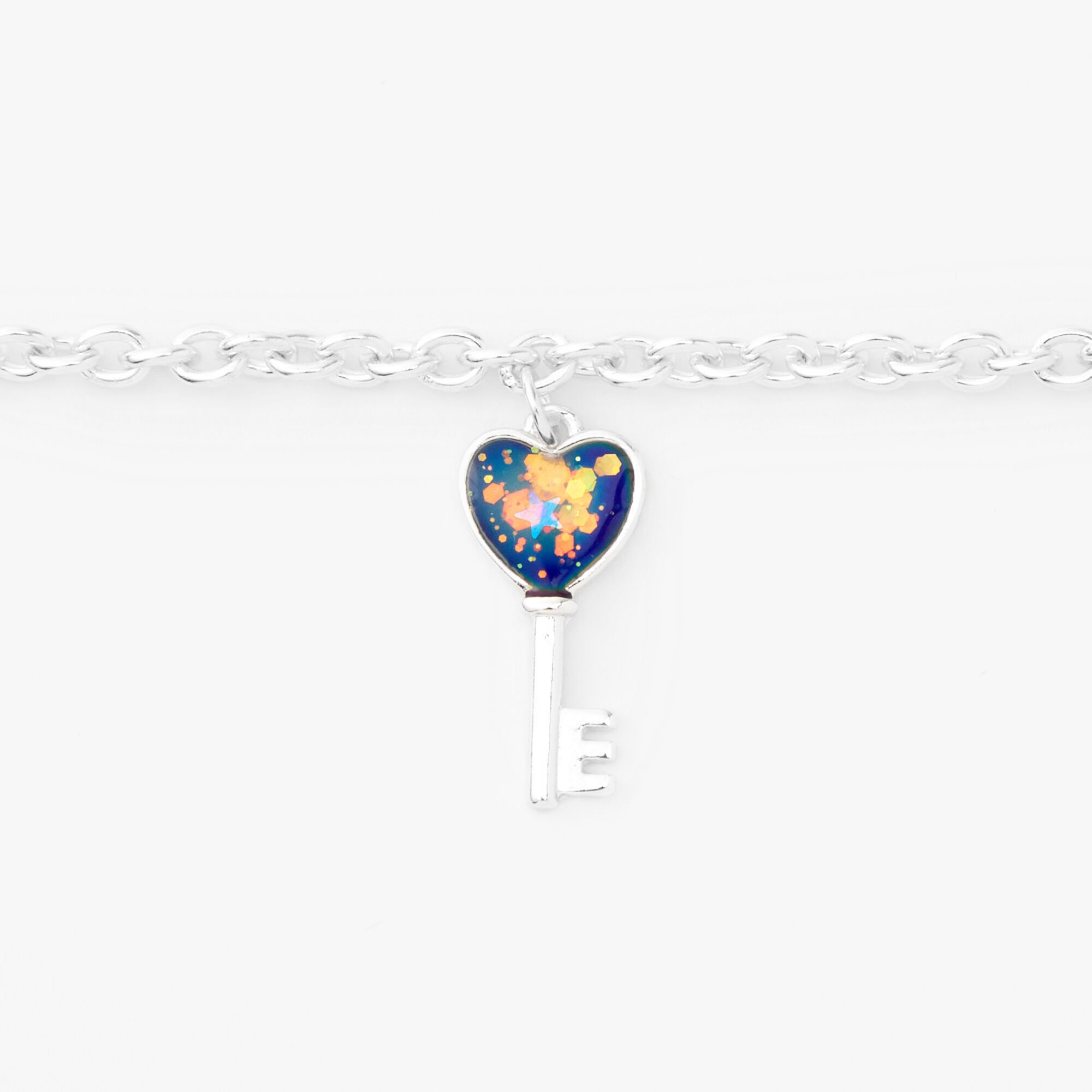 Claire's mood necklace hotsell key