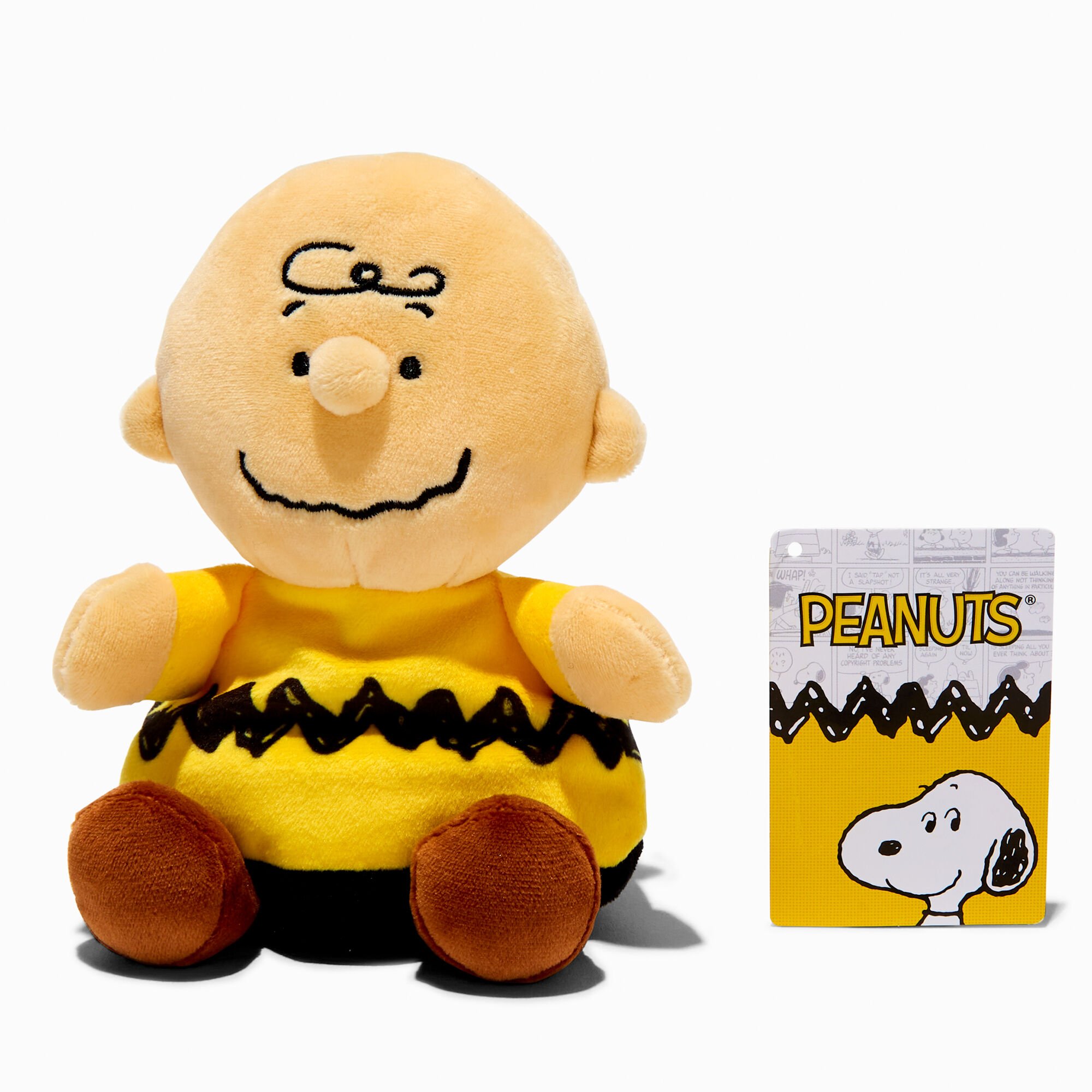 Palm Pals™ x Peanuts® 5" Charlie Brown Plush Toy,