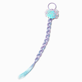 Claire&#39;s Club Light Purple Mermaid Faux Hair Tie,