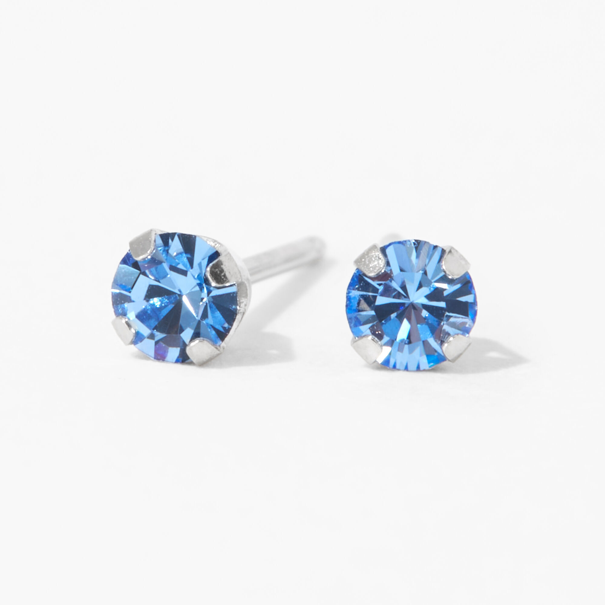 9ct gold rhodium plated earrings store