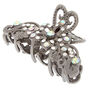 Hematite Iridescent Stone Hair Claw,