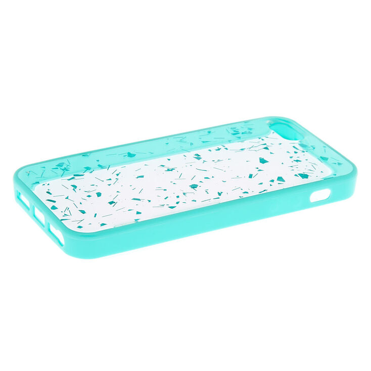 Mint Glitter Phone Case - Fits iPhone 5/5S,