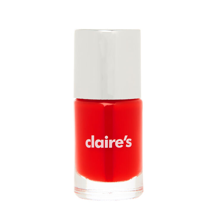 Bright Red Nail Polish,