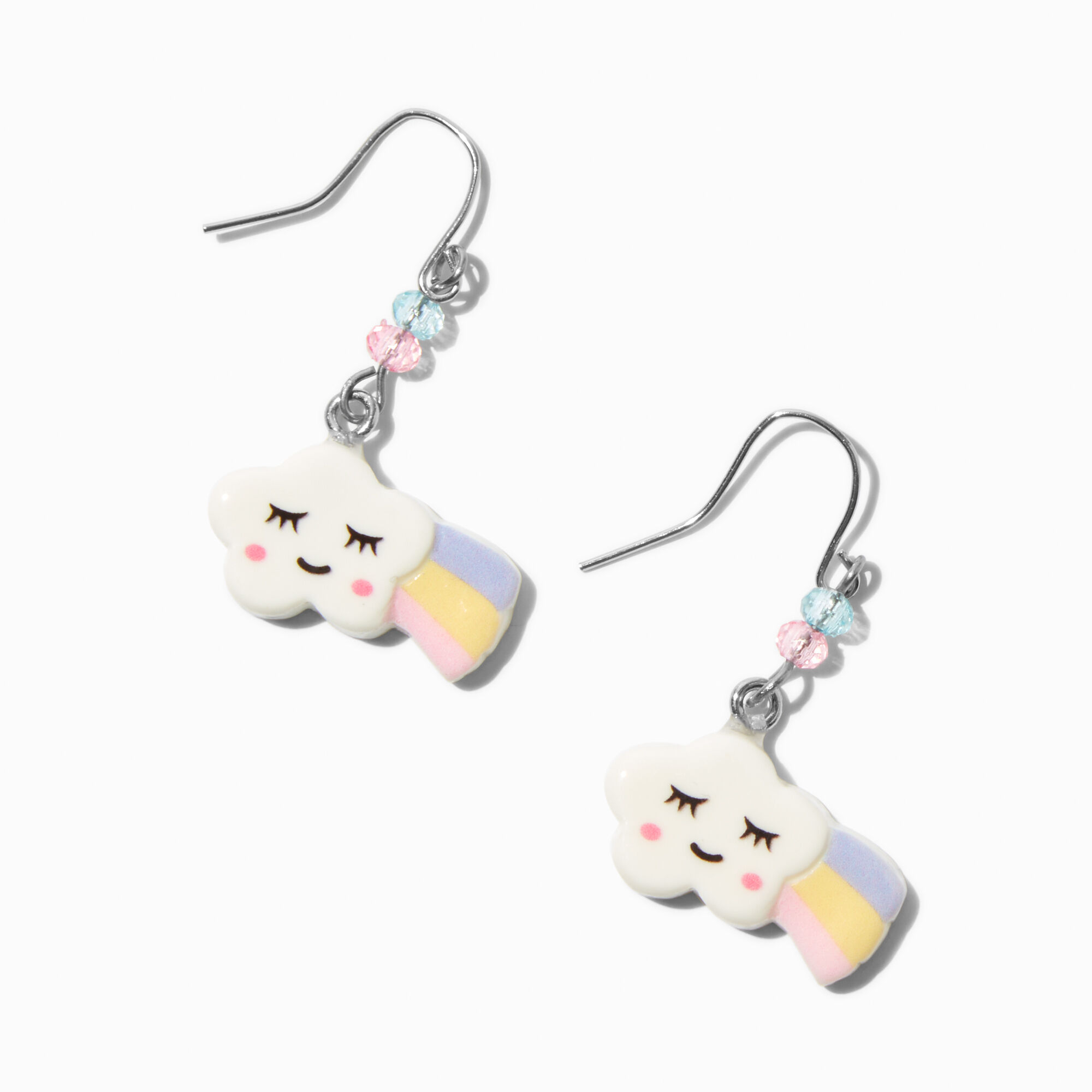 Cloud & Rainbow Drop Earrings,