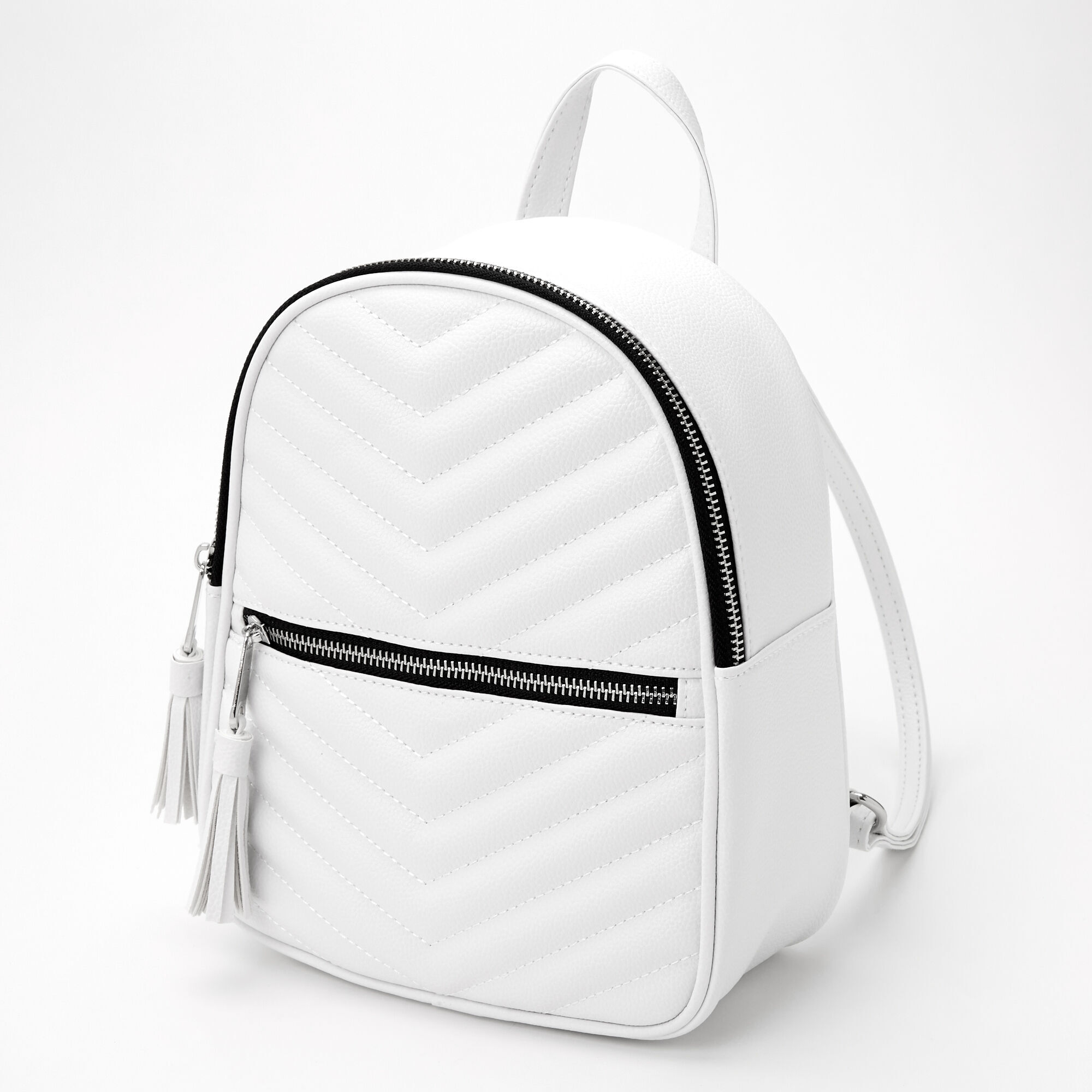 Chevron quilted mini backpack hotsell