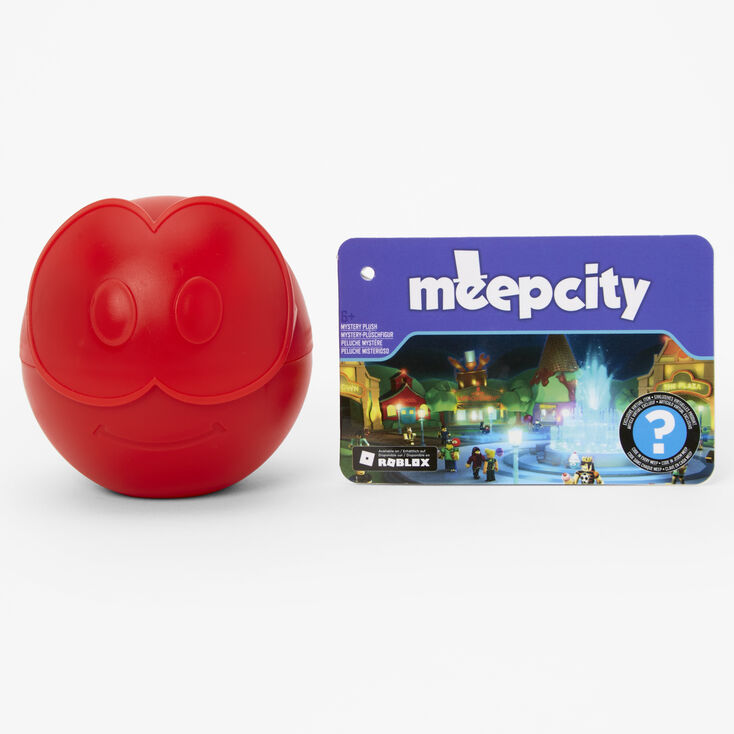 Roblox Collection: Meep City Micro Plush Mystery 3-Pack [Includes 3  Exclusive Virtual Items]