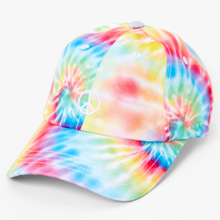 Peace Tie-Dye Baseball Cap,