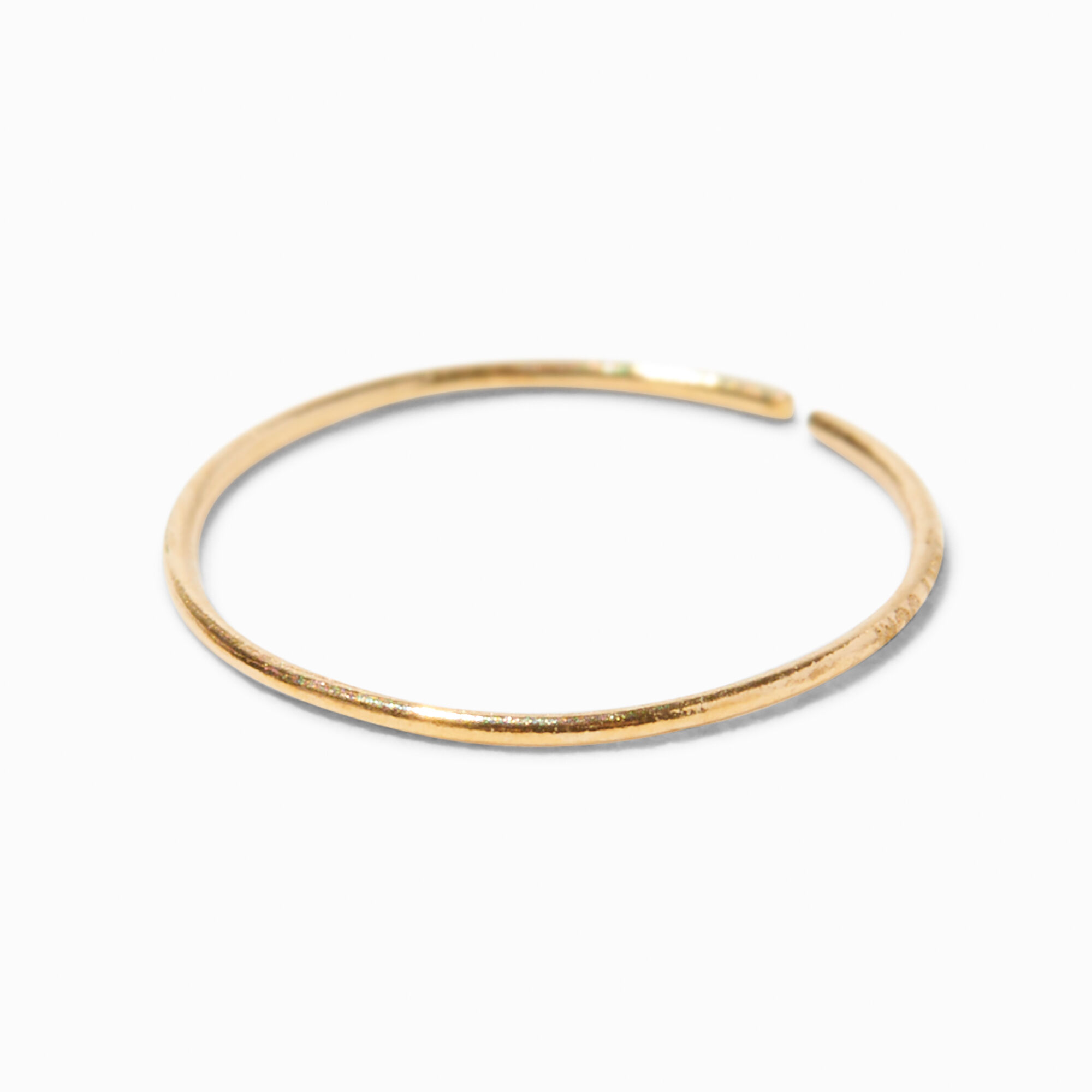Gold nose ring clearance claire's