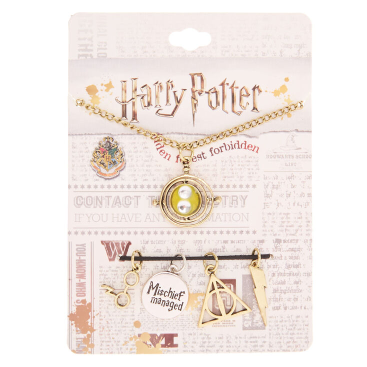 Harry Potter Multi Charm Necklace Claire S