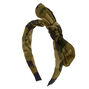 Camo Top Knotted Bow Headband,