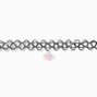 Black Glow in the Dark Planet Tattoo Choker Necklace,