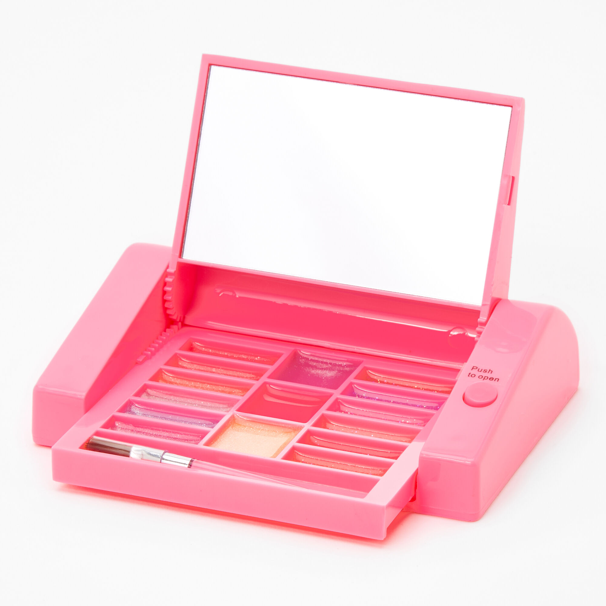 Neon Candy Bling Mechanical Bling Lip Gloss Set - Pink,