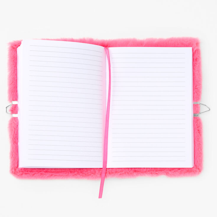 Bejeweled Initial Fuzzy Lock Diary - I,