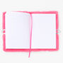Bejeweled Initial Fuzzy Lock Diary - I,