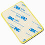 Grip pour portable jaune &agrave; ventouses,