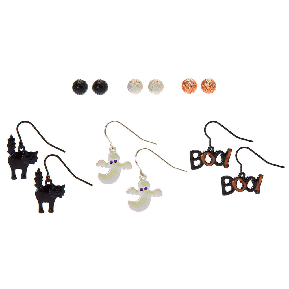 Claire's halloween earrings discount