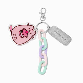 Pusheen&reg; Claire&#39;s Exclusive Sweets Charm Keyring,