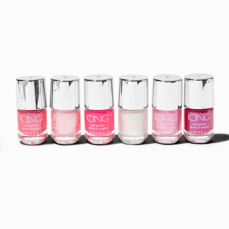Barble Pink Monochromatic Mini Nail Polish - 6 Pack,