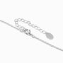 Silver Snake Black Locket Pendant Necklace,