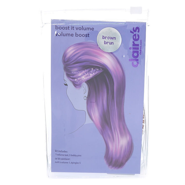 Boost It Volume Hair Tools Kit - Brown | Claire's
