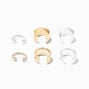 Mixed Metal Basic Ear Cuffs - 6 Pack,