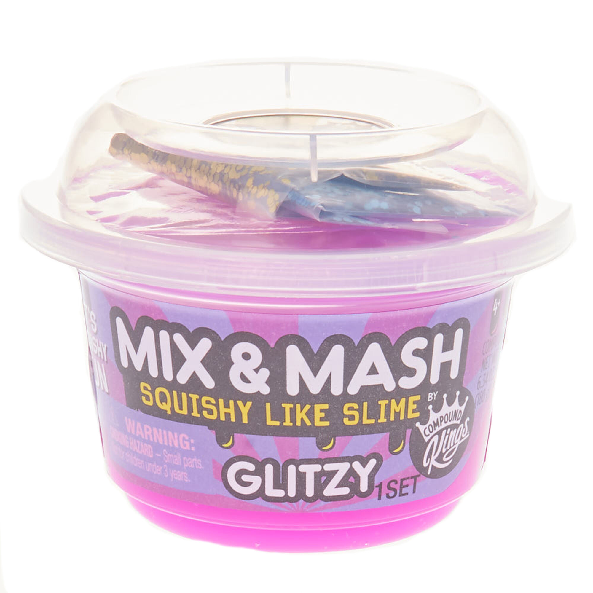 Compound Kings Glitzy Mix Mash Squishy Like Slime Style May